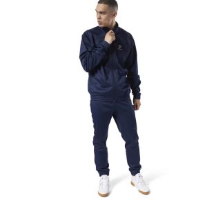 Reebok Classic Foundation Track Jacke Herren - Navy - DE 925-IES